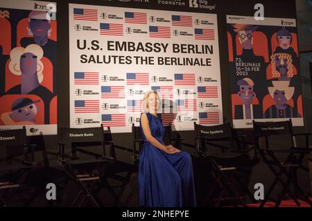 Berlin, Allemagne. 21st févr. 2023. L'ambassade des États-Unis à Berlin a invité des actrices et des personnalités de la politique et des affaires sur 21 février 2023. L'ambassadeur DES ÉTATS-UNIS Amy Gutmann était l'hôte de la soirée. L'Ambassadeur d'Ukraine en Allemagne a également assisté à l'événement. Le réalisateur, producteur et scénariste Steven Spielberg était un personnage remarquable. L'événement a eu lieu en référence à la Berlinale à Berlin. (Credit image: © Michael Kuenne/PRESSCOV via ZUMA Press Wire) USAGE ÉDITORIAL SEULEMENT! Non destiné À un usage commercial ! Banque D'Images