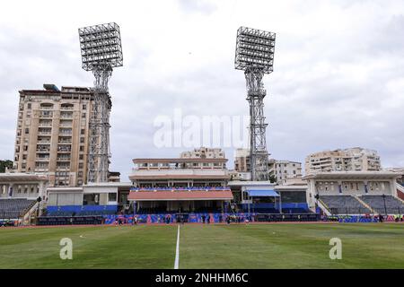 Égypte, Alexandrie - 21 février 2023 - Vue générale du stade d'Alexandrie pendant la coupe d'Afrique des Nations TotalEnergies des moins de 20 ans Egypte 2023 GR Banque D'Images