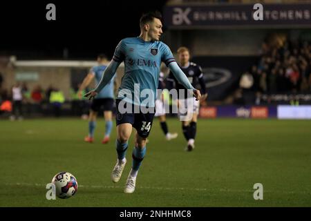 Londres, Royaume-Uni. 21st févr. 2023. Lors du match de championnat EFL Sky Bet entre Millwall et Burnley à la Den, Londres, Angleterre, le 21 février 2023. Photo de Carlton Myrie. Utilisation éditoriale uniquement, licence requise pour une utilisation commerciale. Aucune utilisation dans les Paris, les jeux ou les publications d'un seul club/ligue/joueur. Crédit : UK Sports pics Ltd/Alay Live News Banque D'Images