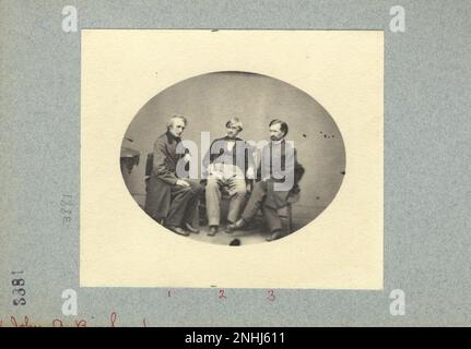 John A. Bingham, Ohio, le colonel Henry L. Burnett et le juge Joseph Holt 19th Century Mathew Brady, Quartermaster, et d'autres photographies de la guerre civile Banque D'Images