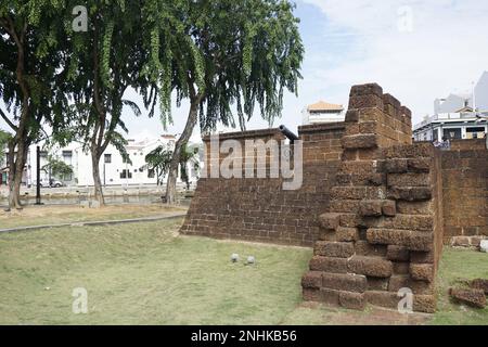 Bastion Middleburg , fort hollandais dans la ville de Malacca Banque D'Images