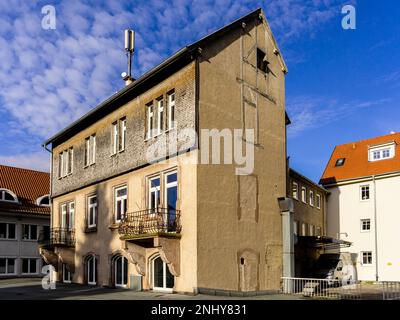 Maison historique dans le centre historique de Mosbach (région d'Odenwald/Allemagne) Banque D'Images