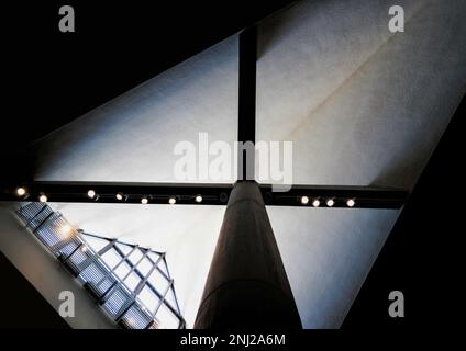 Tokyo, Japon - septembre 2017 : vue intérieure du Musée national d'Art de l'Ouest Le bâtiment moderne du musée est conçu par le Corbusier Banque D'Images