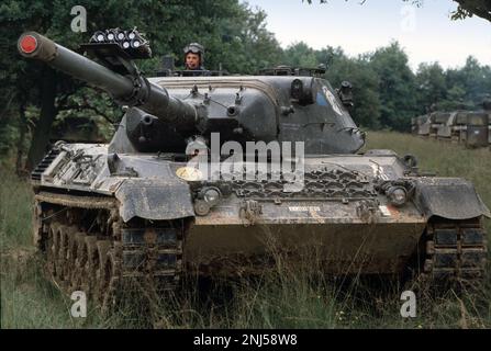 - Armée italienne, char Leopard 1 - esercito italiano, carri armati Leopard 1 Banque D'Images