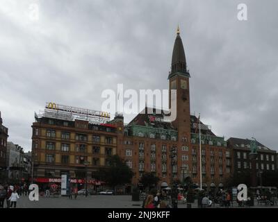 Rådhuspladsen, Copenhague, Danemark, Europe Banque D'Images