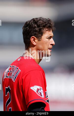 Detroit Tigers' Akil Baddoo plays during a baseball game, Monday, Aug. 7,  2023, in Detroit. (AP Photo/Carlos Osorio Stock Photo - Alamy