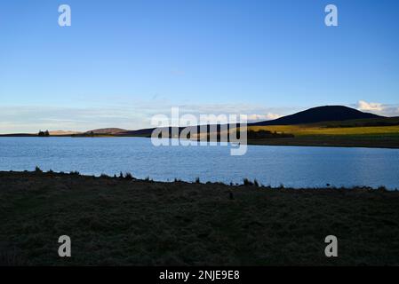 Harperrig Reservoir collines de Pentland près d'Édimbourg Banque D'Images