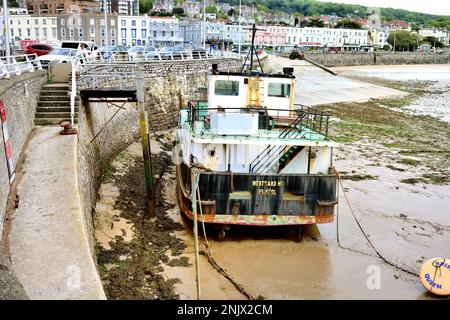 Weston-Super-mare - 14th mai 2021:Westward HO Island Ferry Banque D'Images