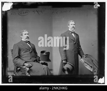 Portrait de Honor Clinton Dugald MacDougall, représentant des États-Unis de New York, capitaine du 75th New York Volunteer Infantry et colonel du 111th New York Regiment, capturé dans la collection Brady-Handy. Banque D'Images
