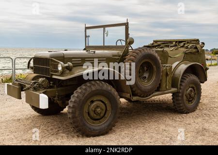 Véhicule militaire américain Dodge WC 57 commande utilisée pendant la Seconde Guerre mondiale Banque D'Images