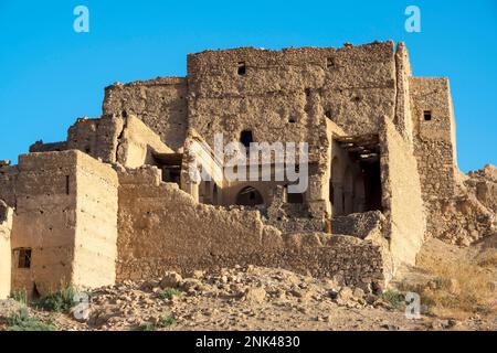 Afrika, Marokko, Südmarokko, Tazart südlich der Stadt Tata, Mellah Banque D'Images