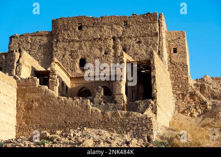 Afrika, Marokko, Südmarokko, Tazart südlich der Stadt Tata, Mellah Banque D'Images