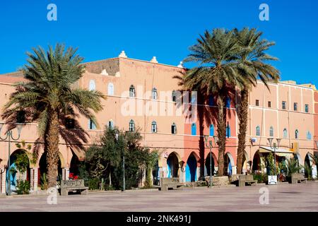 Afrika, Marokko, Südmarokko, Tata, place Al Massira Banque D'Images