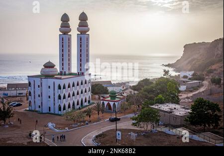 Mosquée de la Divinité (Mosquée de la divinité), Dakar, Sénégal Banque D'Images