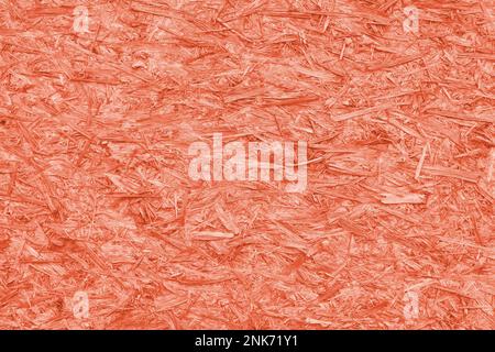 Photographie tendance Pantone couleur de l'année 2019 corail vivant. Vider l'arrière-plan texturé en bois de Grunge rugueux et clair. Texture vintage. Copier l'espace, Banque D'Images
