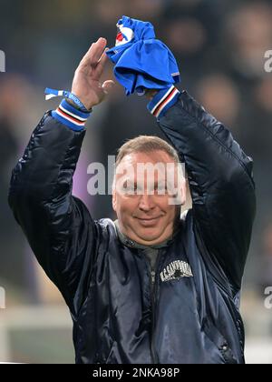 GÊNES - David Platt pendant la série italienne Un match entre UC Sampdoria et FC Internazionale Milan au stade Luigi Ferraris sur 13 février 2023 à Gênes, Italie. AP | hauteur néerlandaise | GERRIT DE COLOGNE Banque D'Images