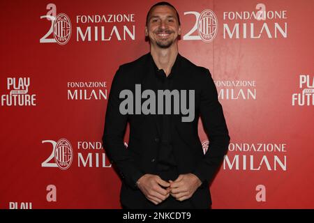 23 février 2023, Milan, Lombardie, Italie: xxxx participe au dîner de gala qui a lieu pour célébrer le 20th anniversaire de la Fondazione Milan (Credit image: © Mickael Chavet/ZUMA Press Wire) USAGE ÉDITORIAL SEULEMENT! Non destiné À un usage commercial ! Banque D'Images