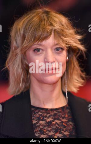 Berlin, Allemagne. 23rd févr. 2023. L'actrice allemande Heike Makatsch participe à la projection de Tar lors du Festival du film de Berlin 73rd au Grand Hyatt de Berlin jeudi, 23 février 2023. Photo de Rune Hellestad/ Credit: UPI/Alay Live News Banque D'Images