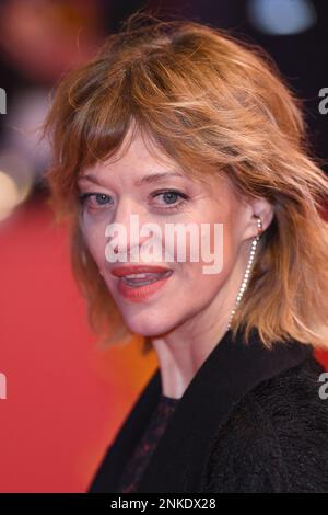 Berlin, Allemagne. 23rd févr. 2023. L'actrice allemande Heike Makatsch participe à la projection de Tar lors du Festival du film de Berlin 73rd au Grand Hyatt de Berlin jeudi, 23 février 2023. Photo de Rune Hellestad/ Credit: UPI/Alay Live News Banque D'Images