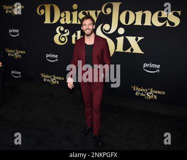 23 février 2023 - Hollywood, Californie - Sam Claflin. Los Angeles, première de Prime Video 'Daisy Jones & the six' au TCL Chinese Theater. (Credit image: © Billy Bennight/AdMedia via ZUMA Press Wire) USAGE ÉDITORIAL SEULEMENT! Non destiné À un usage commercial ! Banque D'Images