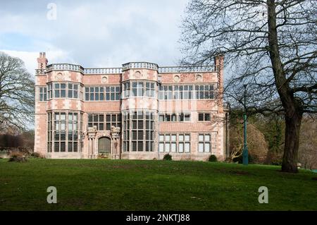 Autour du Royaume-Uni - Astley Hall Museum and Art Gallery. Chorley, sous le soleil d'hiver Banque D'Images