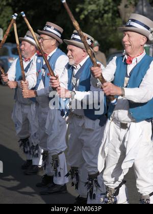 Le Whalton Baal, un festival traditionnel du milieu de l'été, Northumberland, Angleterre Banque D'Images