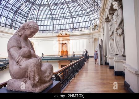 Museo Nacional de Bellas Artes (Musée national des Beaux-Arts), quartier de Bellas Artes, Santiago. Chili. Banque D'Images