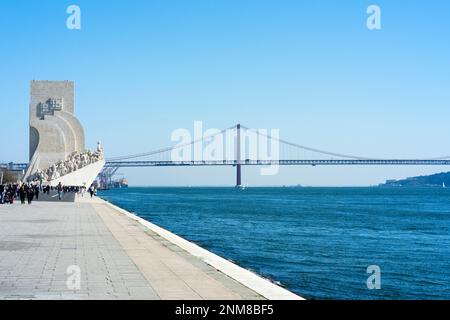 Monument des découvertes à Lisbonne/Portugal Banque D'Images