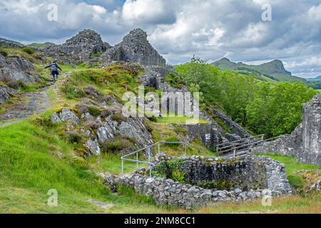 Castell y Bere, Dysynni Vallée, Gwynedd, Pays de Galles Banque D'Images