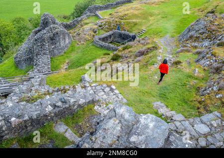 Castell y Bere, Dysynni Vallée, Gwynedd, Pays de Galles Banque D'Images