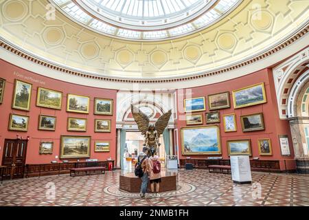 Birmingham Museum & Art Gallery, Salle ronde, Chamberlain Square, Birmingham Banque D'Images