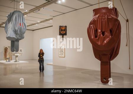 Claes Oldenburg art, Museum Moderner Kunst, MUMOK, Musée d'Art Moderne, MuseumsQuartier, Vienne, Autriche, Europe Banque D'Images