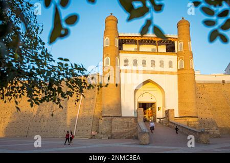 Porte, Arche, forteresse, Boukhara, Ouzbékistan Banque D'Images