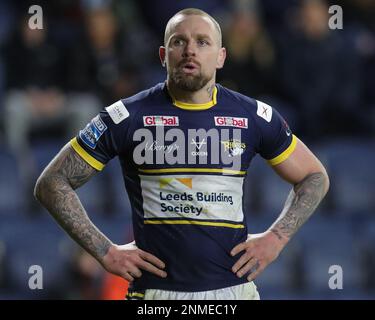 Leeds, Royaume-Uni. 24th févr. 2023. Blake Austin #6 de Leeds Rhinos pendant le match de la Super League Round 2 de Betfred Leeds Rhinos vs Hull FC au Headingley Stadium, Leeds, Royaume-Uni, 24th février 2023 (photo de James Heaton/News Images) à Leeds, Royaume-Uni le 2/24/2023. (Photo de James Heaton/News Images/Sipa USA) crédit: SIPA USA/Alay Live News Banque D'Images