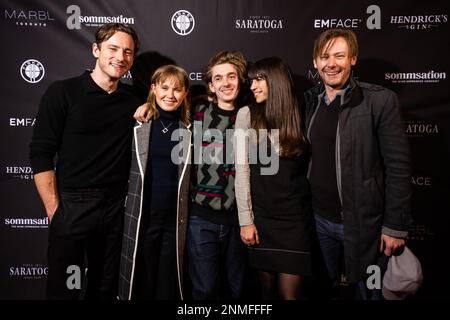 Pinky Promises Productions & Festival "STARLING GIRL" réception parrainée par MARBl Toronto au Zooz Cinema Center avec: Lewis Pullman, Eliza Scanlen, Austin Abrams, Laurel Parmet, Jimmi Simpson où: Park City, Utah, États-Unis quand: 22 janv. 2023 crédit: Lu Chau/WENN Banque D'Images