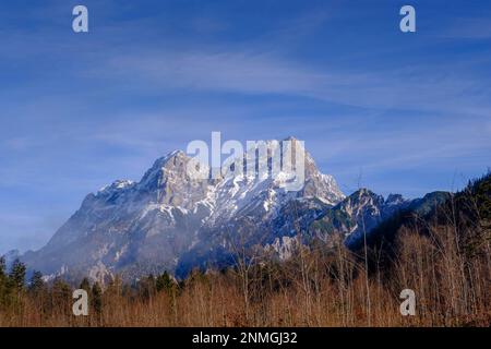 Petit et grand Buchstein, Gesäuse, Parc National de Gesäuse, Buchauer Sattel près d'Admont, haute Styrie, Styrie, Autriche Banque D'Images