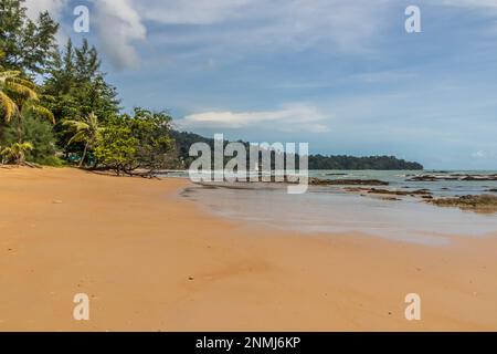 Nang Thong Beach, Khao Lak, Phang Nga, Thaïlande Banque D'Images