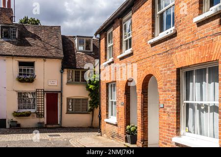 St Mary's Square, Aylesbury, Buckinghamshire, Angleterre Banque D'Images