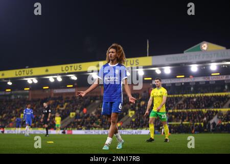 Hannibal Mejbri de Birmingham City - Norwich City / Birmingham City, Sky Bet Championship, Carrow Road, Norwich, Royaume-Uni - 21st février 2023 utilisation éditoriale uniquement - des restrictions DataCo s'appliquent Banque D'Images