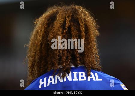 Hannibal Mejbri de Birmingham City - Norwich City / Birmingham City, Sky Bet Championship, Carrow Road, Norwich, Royaume-Uni - 21st février 2023 utilisation éditoriale uniquement - des restrictions DataCo s'appliquent Banque D'Images