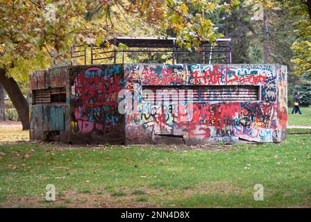 Graffiti, Sofia; Bulgarie Banque D'Images