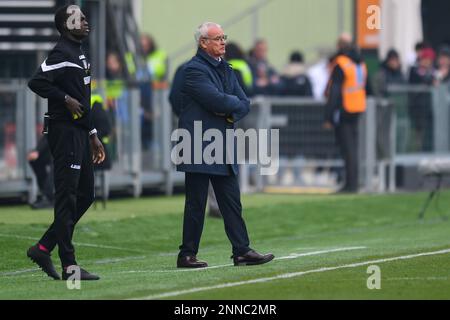 Venise, Italie. 25th févr. 2023. Entraîneur en chef de Cagliari Claudio Ranieri pendant Venezia FC vs Cagliari Calcio, match de football italien série B à Venise, Italie, 25 février 2023 crédit: Agence de photo indépendante/Alamy Live News Banque D'Images