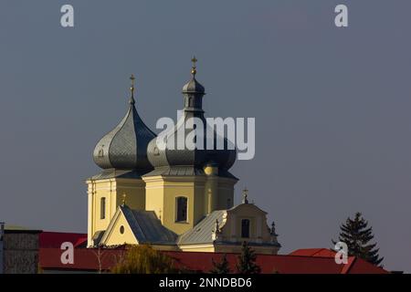 Eglise grecque-catholique Résurrection du Christ à Zbarazh, région de Ternopil, Ukraine. Banque D'Images