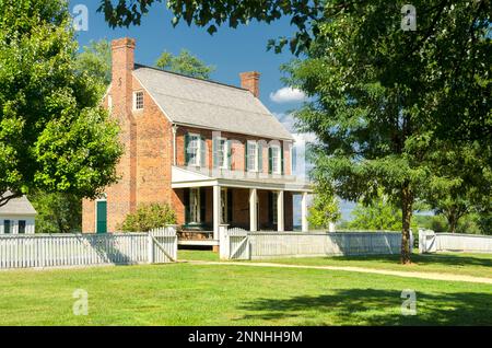 Clover Hill Tavern. Comté d'Appomattox. Appomattox court House, Virginie Banque D'Images