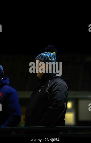 Carmarthen Quins RFC v Aberavon RFC Indigo prem 2023 Banque D'Images