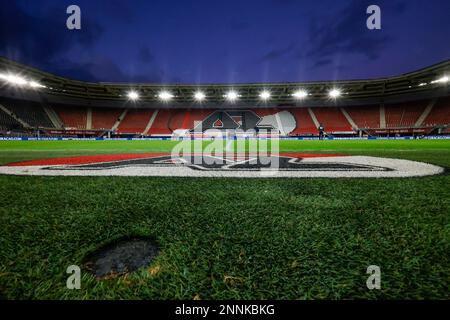 25-02-2023: Sport: AZ v Cambuur ALKMAAR, PAYS-BAS - FÉVRIER 25: Présentation du stade à l'intérieur pendant le match Eredivisie AZ Alkmaar et SC Cambuur à Banque D'Images