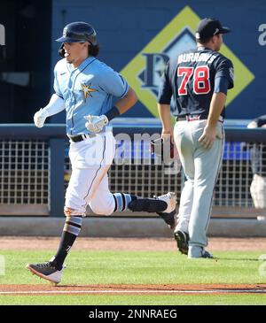 Rays' Tristan Gray 50 shades of happy after walkoff homer