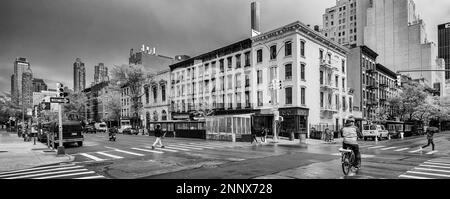 West Side, Hells Kitchen, New York City, New York, États-Unis Banque D'Images