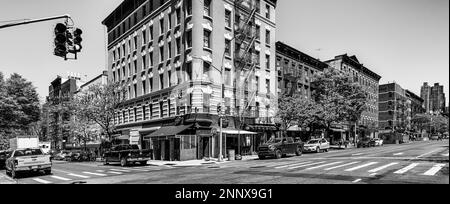 Hells Kitchen, West Side, New York City, États-Unis Banque D'Images