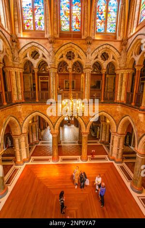 Arches du château, Mont Stuart, Rothesay, Île de Bute, Écosse, Royaume-Uni Banque D'Images